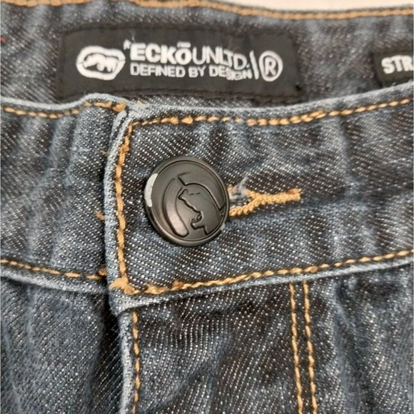 ECKO UNLTD. Straight Fit Cotton Blue Jeans Men's Sz 32 - Picture 7 of 16